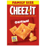 Cheez-It Cheese Crackers, Baked Snack Crackers, Family Size, Original, 21 Oz