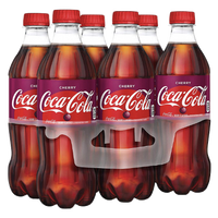 Coca Cola Cherry, 16.9 Fl Oz Coke, 6 Ct - Water Butlers