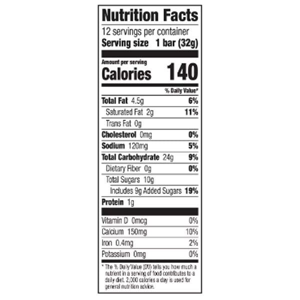 Chex Mix Cookies & Cream Treat Bar, Value Pack, 12 Count