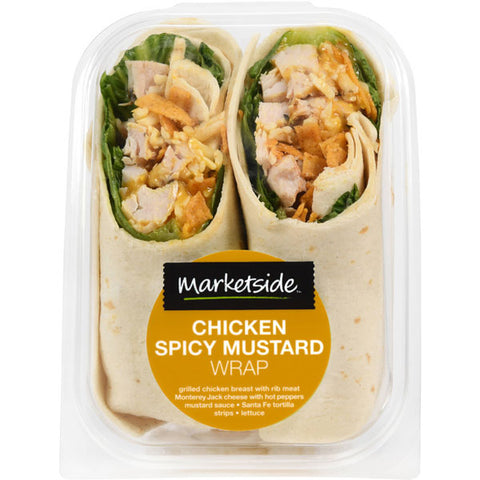 Marketside Spicy Mustard Chicken Wrap