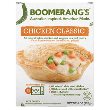 Boomerang's Classic Chicken Pie, 6 oz