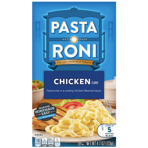 Pasta Roni Chicken Fettuccine Pasta 4.7 oz - Water Butlers