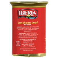 Iberia Chicken Luncheon Loaf, 12 oz - Water Butlers