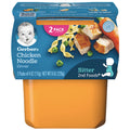 Gerber 2nd Foods Baby Food Chicken Noodle, 4oz, 2 Ct