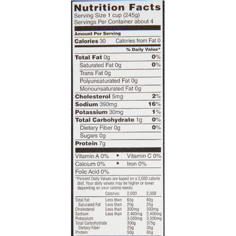 Sam's Choice Bone Broth, Reduced Sodium, Chicken, 32 oz - Water Butlers