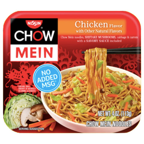 Nissin Chow Mein Teriyaki Chicken, 4oz - Water Butlers