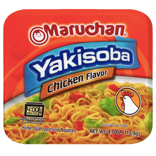Maruchan Yakisoba Chicken Flavor Noodles, 4 oz. - Water Butlers