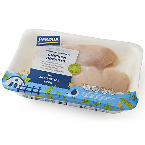 Perdue Boneless Skinless Chicken Breasts, Raised Without Antibiotics, 1.5 lb