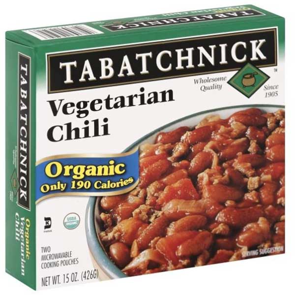 Tabatchnick Organic Vegetarian Chili Soup, 15 oz - Water Butlers