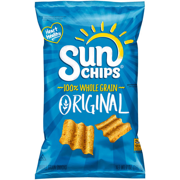 Sun Chips Whole Grain Snacks, Original, 7 oz.