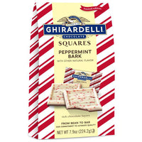 Ghirardelli Peppermint Bark Chocolate Squares, 7.9 oz.