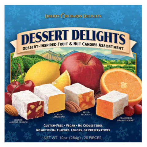 Liberty Orchards Holiday Dessert Delights Candy Assortment, 20 pieces