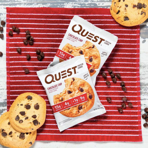 Quest Protein Cookie, Chocolate Chip, 4 Ct - Water Butlers