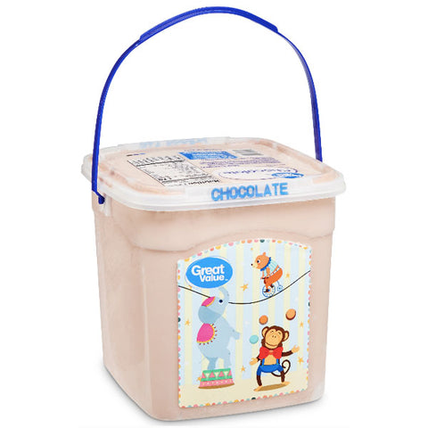 Great Value Chocolate Ice Cream, 1 gallon