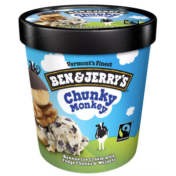 Ben & Jerry's Chunky Monkey Ice Cream 16 oz