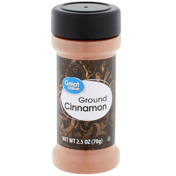 Great Value Ground Cinnamon Seasoning, 2.5 oz - Water Butlers
