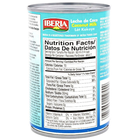 Iberia Coconut Milk 13.5 oz - Water Butlers