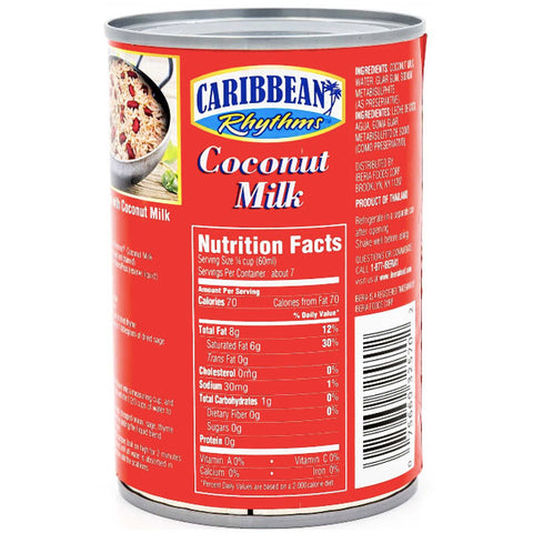 Caribbean Rhythms Coconut Milk, 13.5 fl oz - Water Butlers