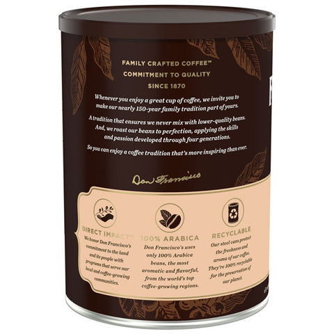 Don Francisco's 100% Arabica Hawaiian Hazelnut Ground Coffee, 12 oz