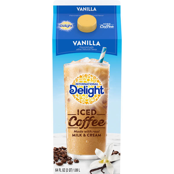 International Delight Vanilla Iced Coffee, 64 oz.