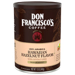 Don Francisco's 100% Arabica Hawaiian Hazelnut Ground Coffee, 12 oz