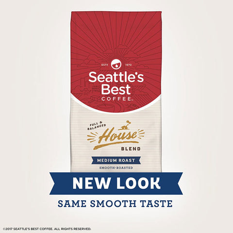 Seattle's Best Coffee Breakfast Blend, Medium Roast, Ground Coffee, 12 oz