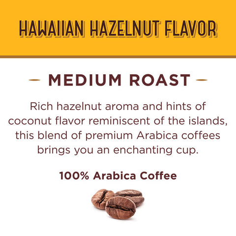 Don Francisco's 100% Arabica Hawaiian Hazelnut Ground Coffee, 12 oz