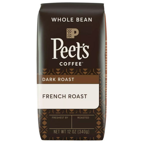 Peet's French Roast Whole Bean Coffee, 12 oz