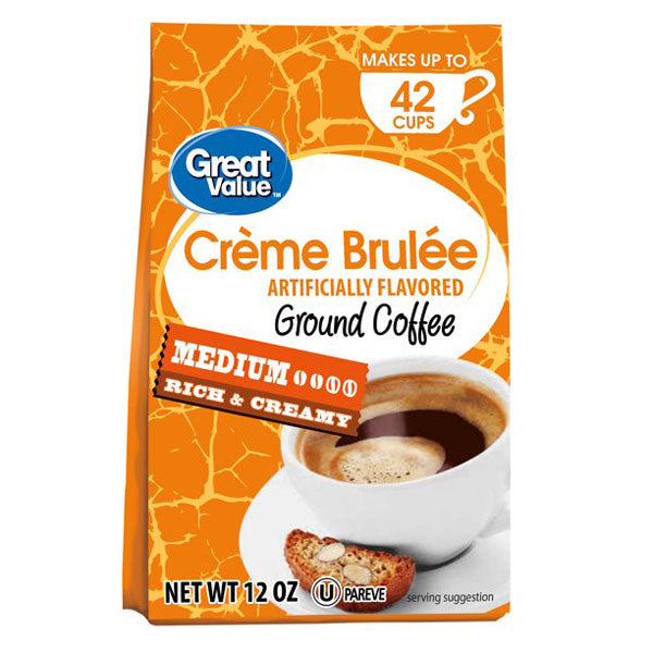 Toffee Creme Brulee Flavored Coffee