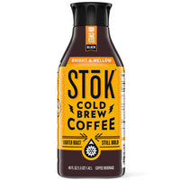 SToK Cold Brew Coffee, Un-Sweet Bright & Mellow, 48 oz.