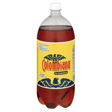 Colombiana La Nuestra Kola Flavored Soda, 2 Liter