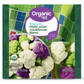 Great Value Organic Steamable Multi-color Cauliflower Blend, 10 oz - Water Butlers