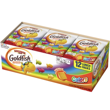 Goldfish Colors Crackers, 12 Ct
