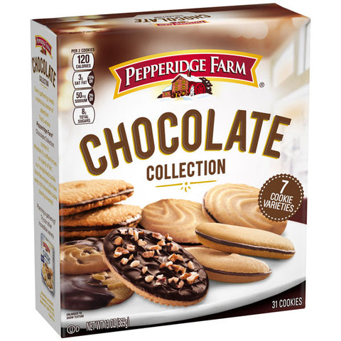 Pepperidge Farm Cookies Chocolate Collection, 7 Cookie Varieties, 13 oz.