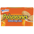 Marinela Polvorones, Orange Flavored Shortbread Cookies, 8 count