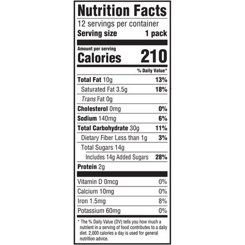 Nabisco Chips Ahoy! Original Chocolate Chip Cookie, 1.55 Oz., 12 Count