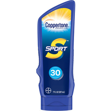 Coppertone SPF 30, Sport Sunscreen Lotion SPF 30, 7 Fl oz