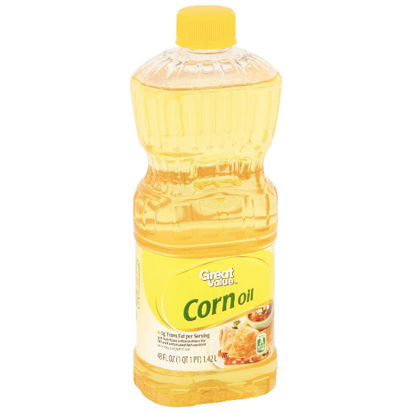 Great Value Corn Oil, 48 fl oz - Water Butlers