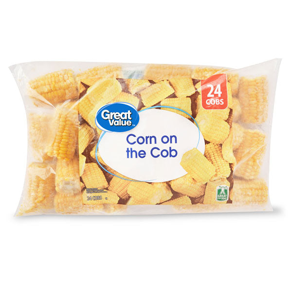 Great Value Corn On The Cob, 24 Ct