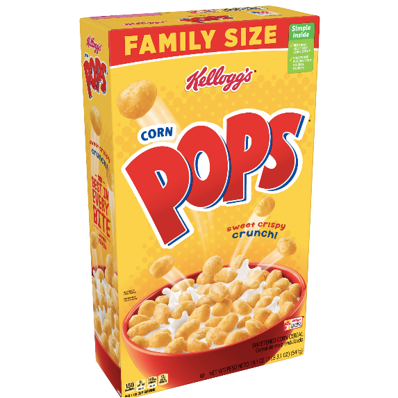 Kellogg's Corn Pops Family Size 19.1 oz - Water Butlers