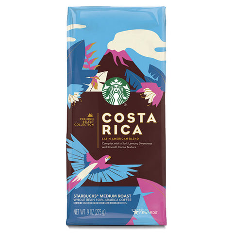 Starbucks Premium Select Collection, Costa Rica Medium Roast Coffee, Whole Bean, 9 oz - Water Butlers