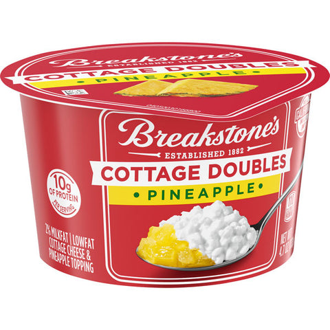 Breakstone's Cottage Doubles Pineapple Cottage Cheese, 4.7 oz