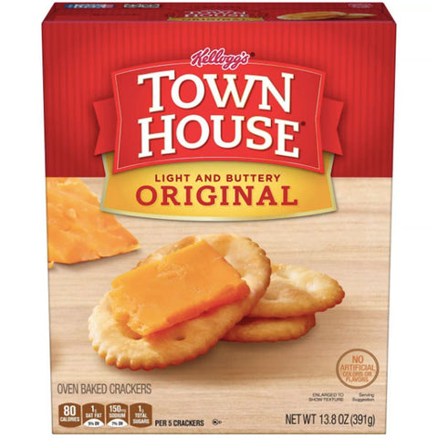 Kellogg's Town House Original Snack Crackers, 13.8 oz