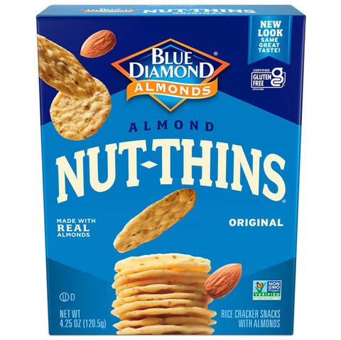 Nut Thins Crackers, Original Almond, 4.25 oz.