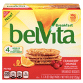 BelVita Breakfast Biscuits, Cranberry Orange, 5 Ct