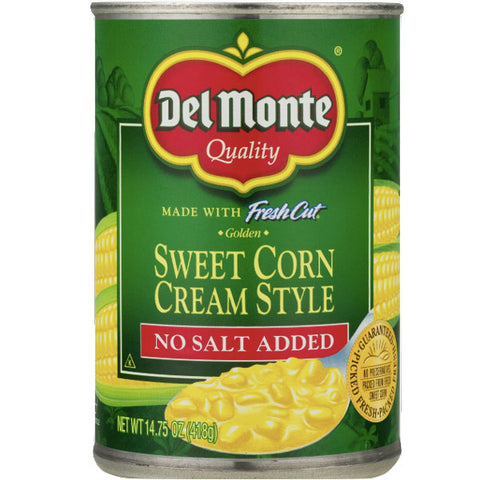 Del Monte Sweet Corn Cream Style, 14.75 Oz - Water Butlers