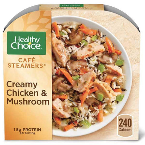 Healthy Choice Creamy Chicken & Mushroom, 9.25 oz - Water Butlers