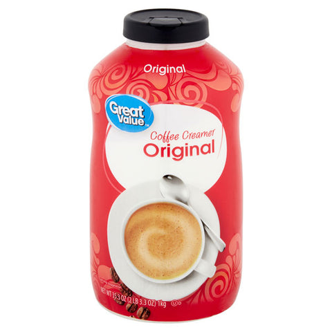 Great Value Original Coffee Creamer, 35.3 oz