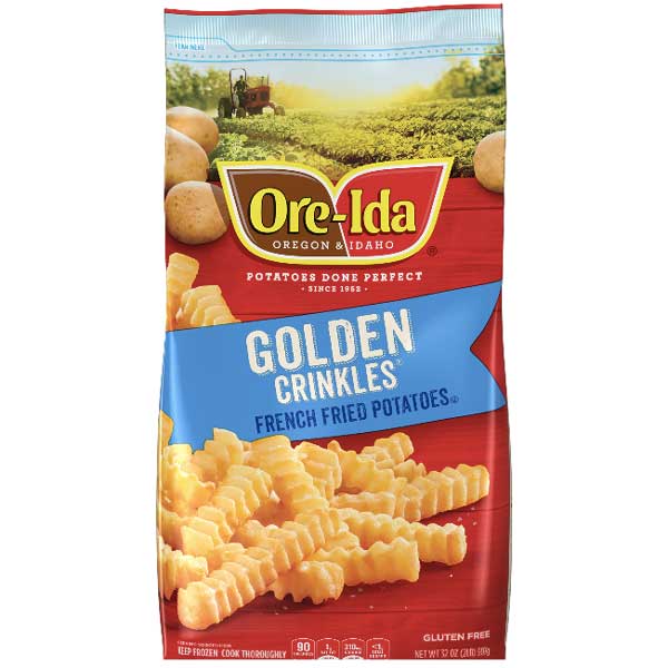 Ore-Ida Golden Crinkles Fries, 32 oz - Water Butlers