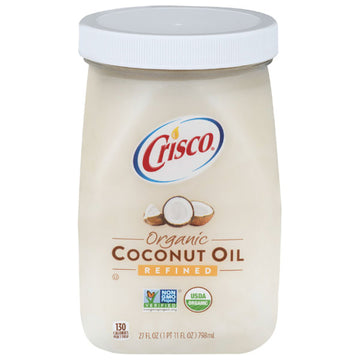 Crisco Organic Refined Coconut Oil, 27 fl oz